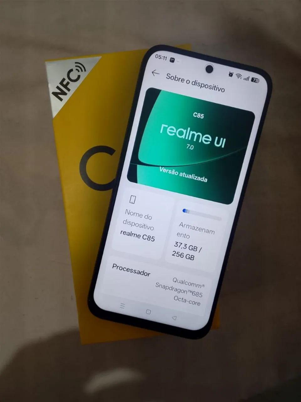 Realme C 85 novo
