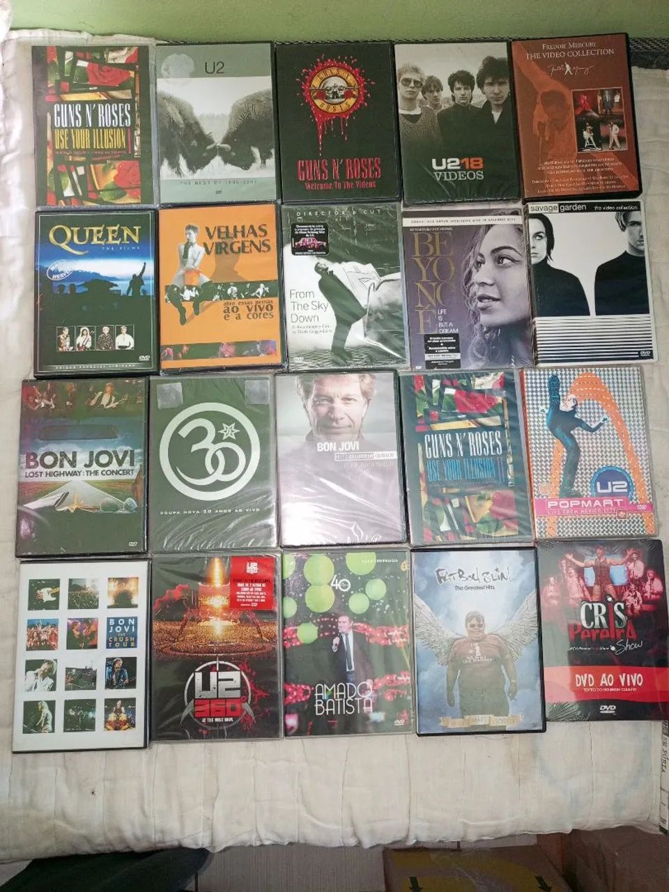 Dvds Bandas Rock Pop etc