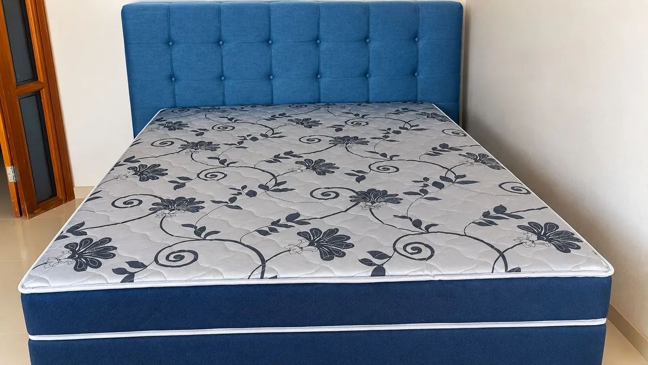 Cama queem com cabeceira entrega e com garantia  - Foto 4