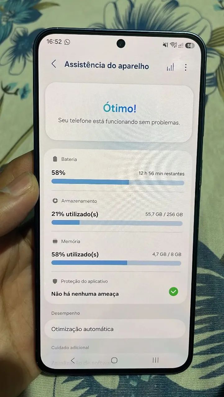 Galaxy A57 5g 256GB impecável  - Foto 2