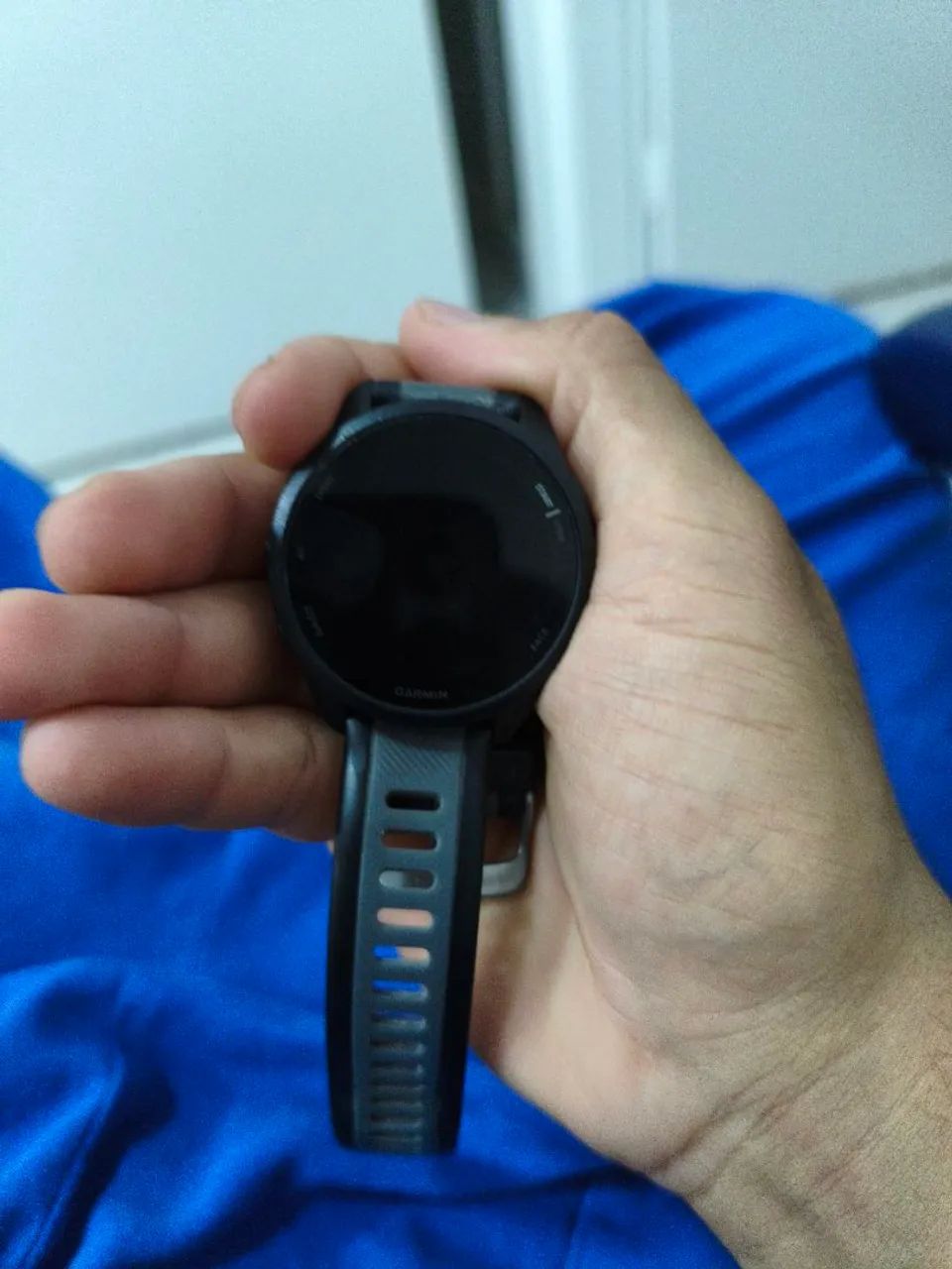 Garmin 165 amoled com problema display 