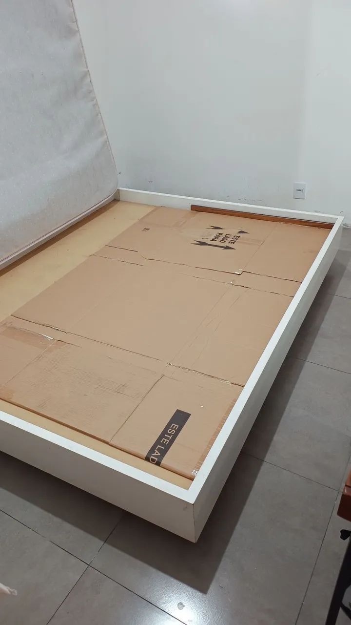 Jogo de quarto (guarda roupas e cama) - Foto 2