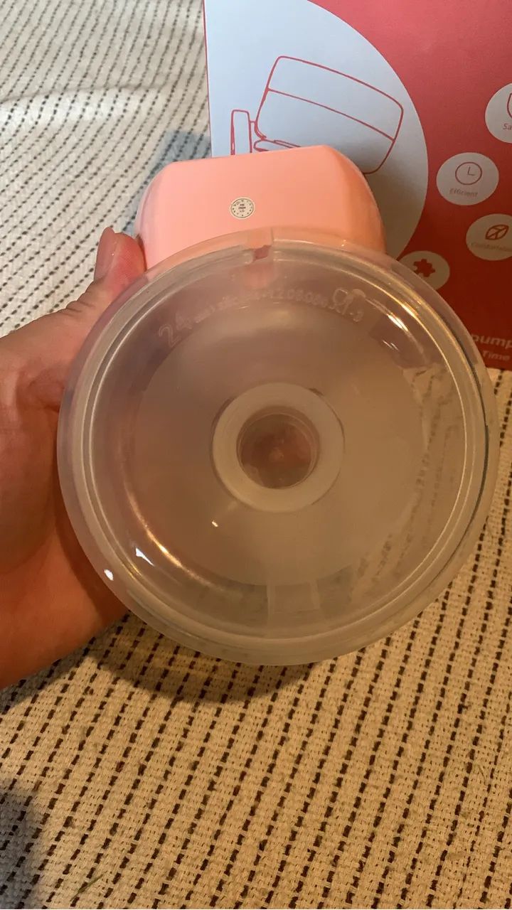 Bomba de tira leite,Bomba Elétrica Portátil Para Leite Materno Recarregável  - Foto 4
