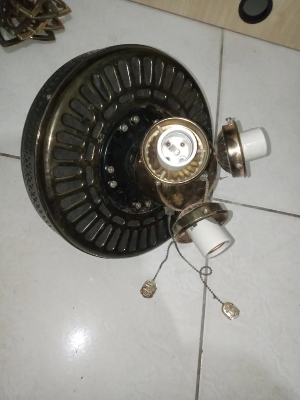 VENTILADOR ANTIGO E COMPLETO