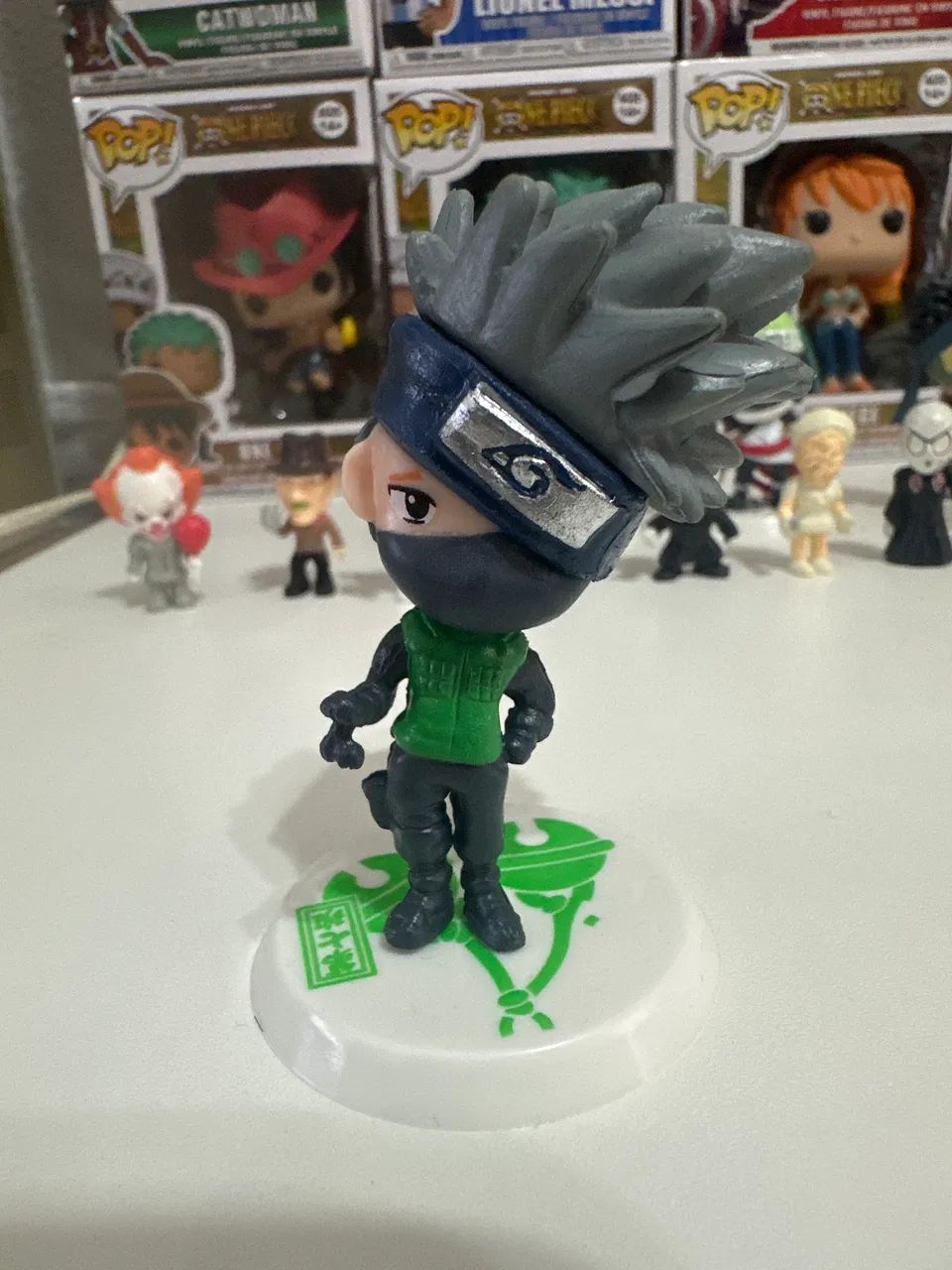 Miniatura Kakashi Hatake Naruto - Action Figure Colecionável