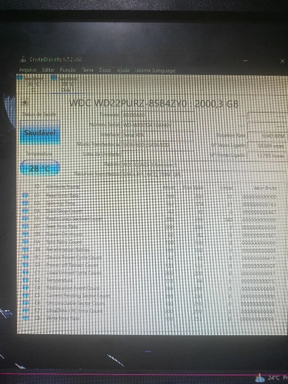 HD purple 2TB - Foto 3