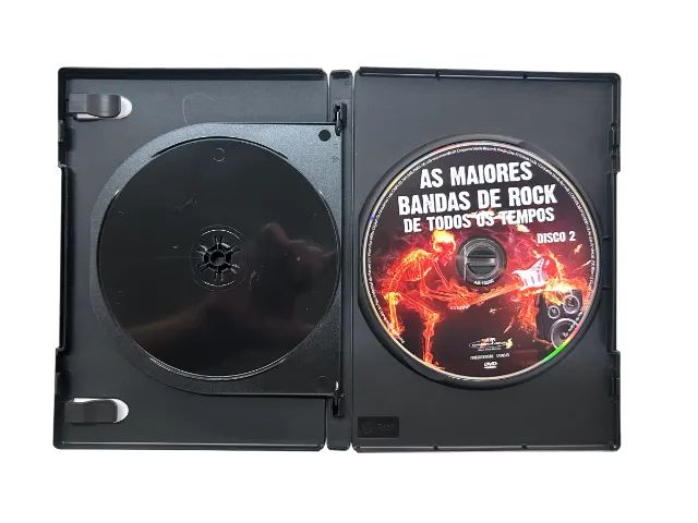 Maiores Bandas de Rock de Todos Os Tempos (DVD duplo original) - Foto 4