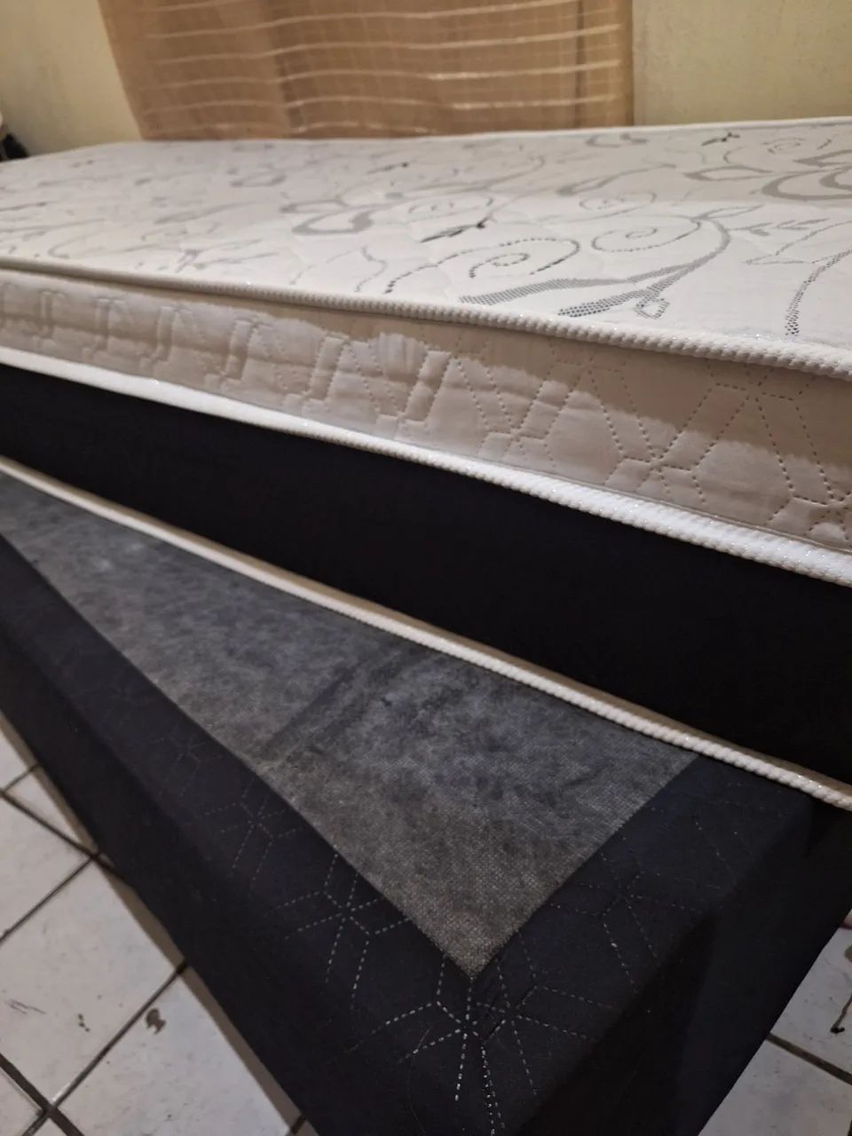 Cama Solteirão com Colchão de Molas Ensacadas - Foto 4