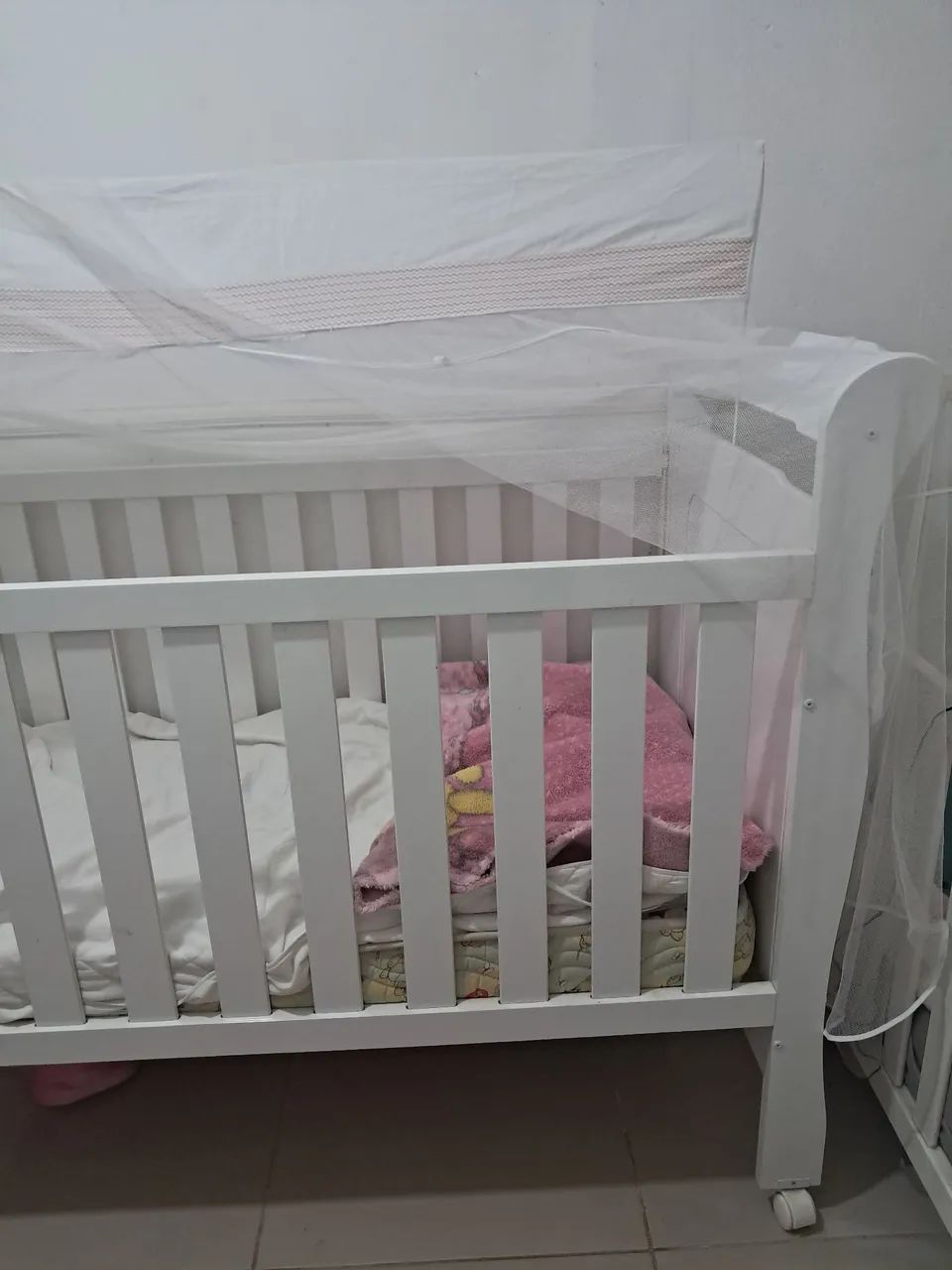 Berço provençal mini cama chic