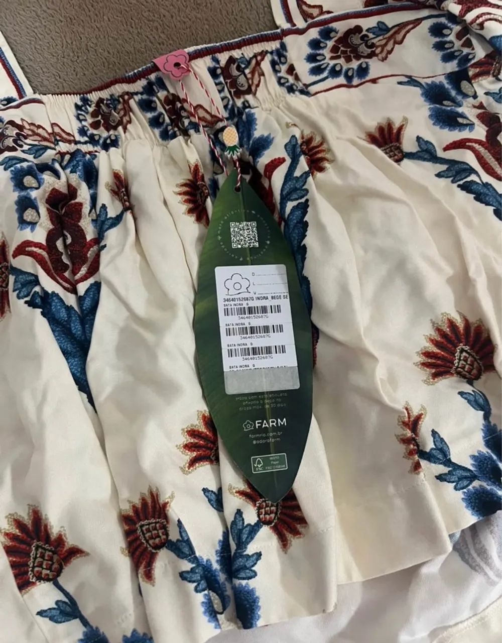 BLUSA FARM + SHORT - Foto 5