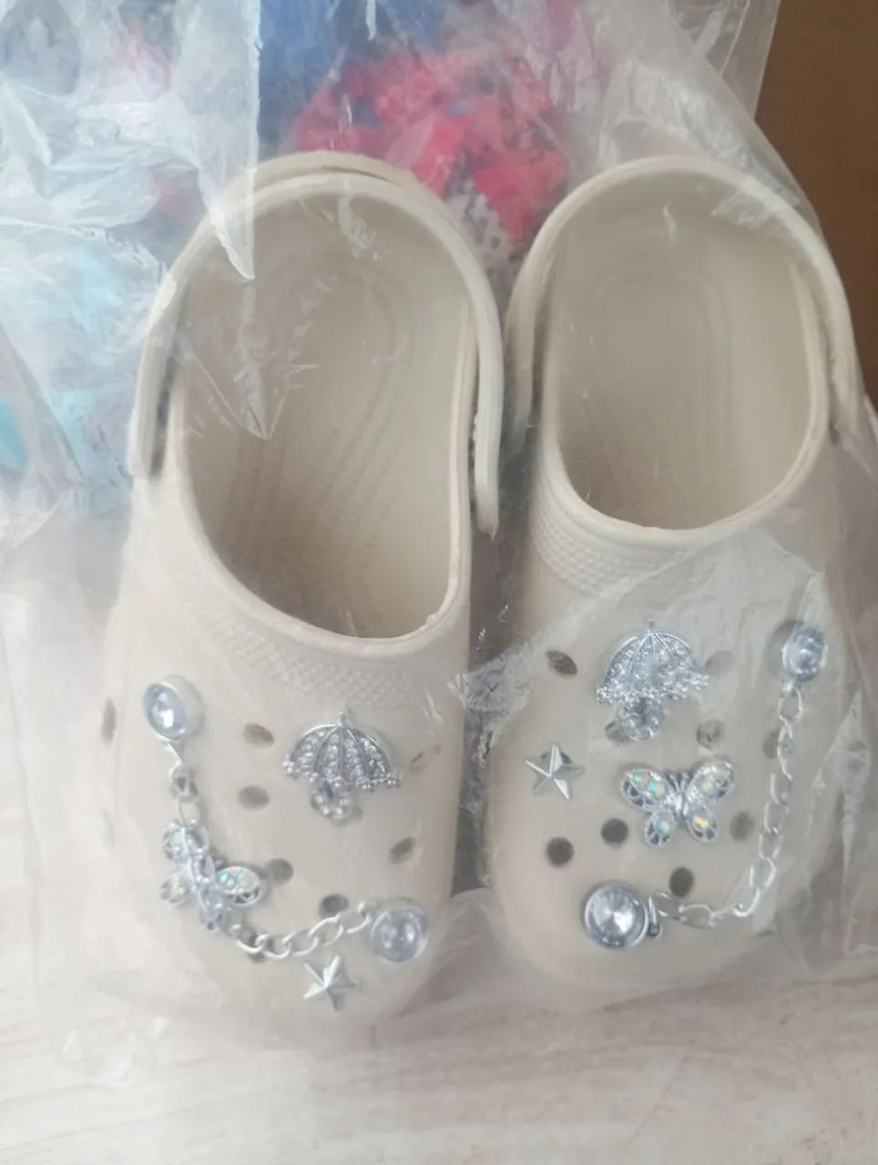Babuche infantil decorada