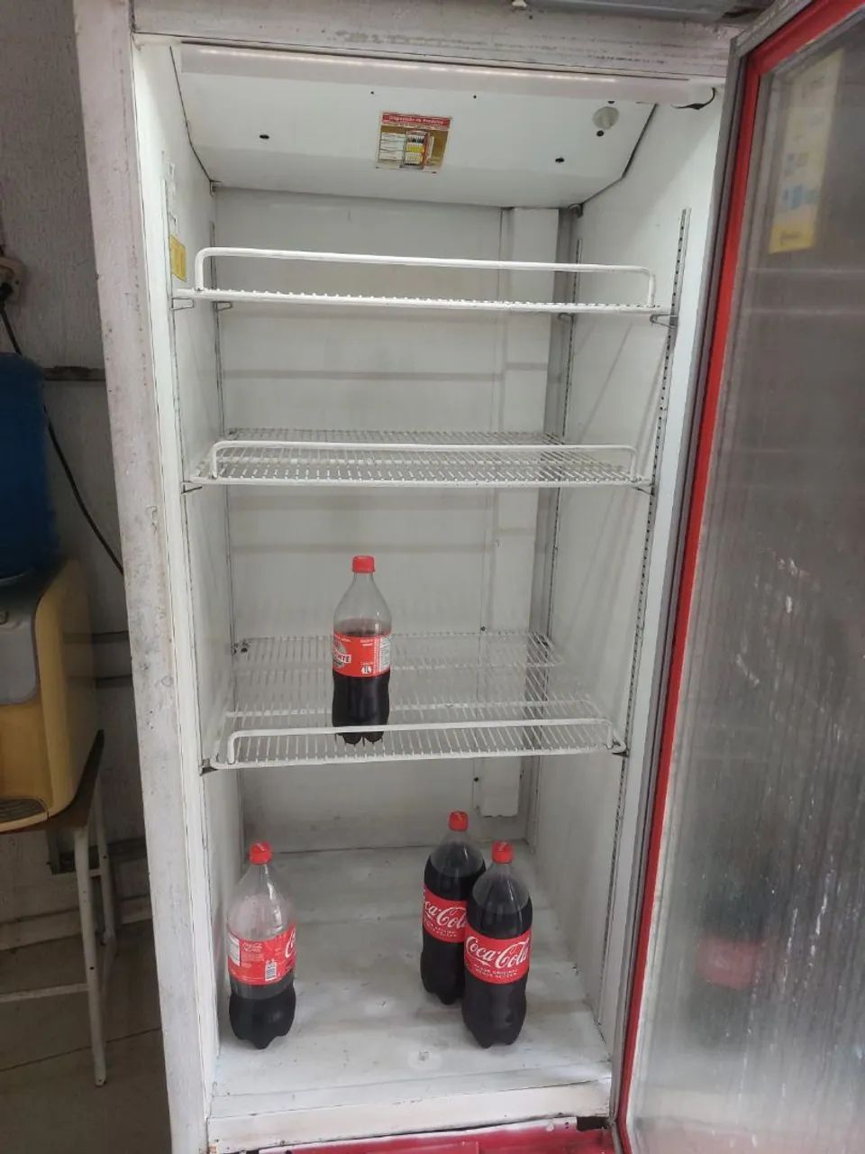 Freezer vertical para bebidas e produtos para mercado e lojas - Foto 4