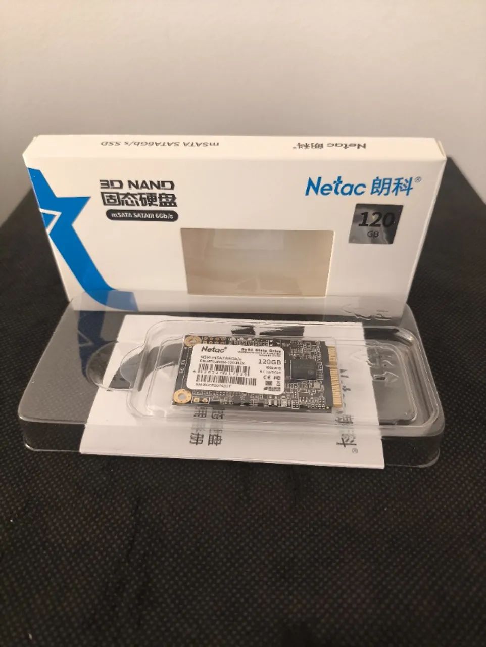 SSD Netac mSATA 120GB