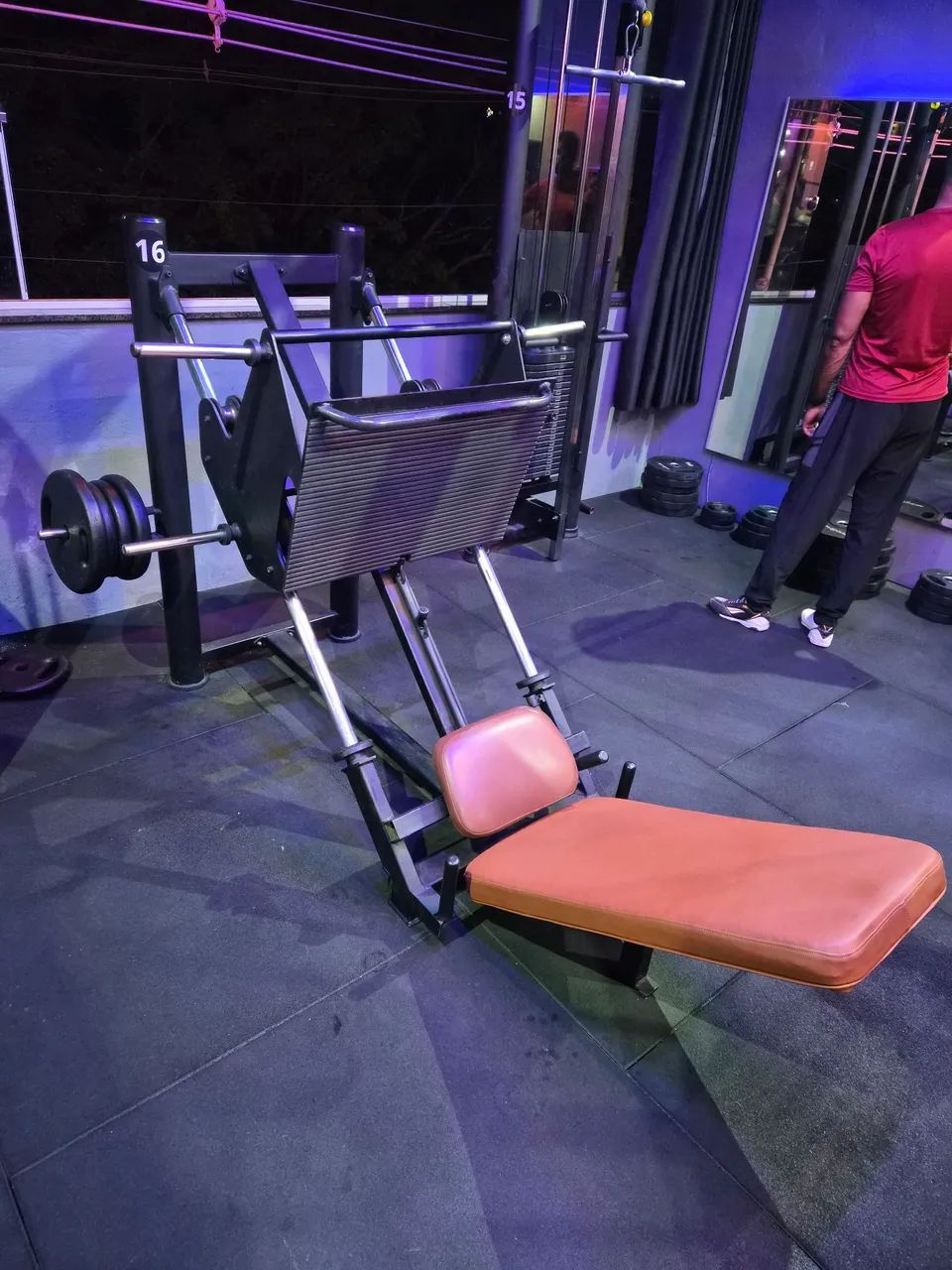 Máquina de musculação 