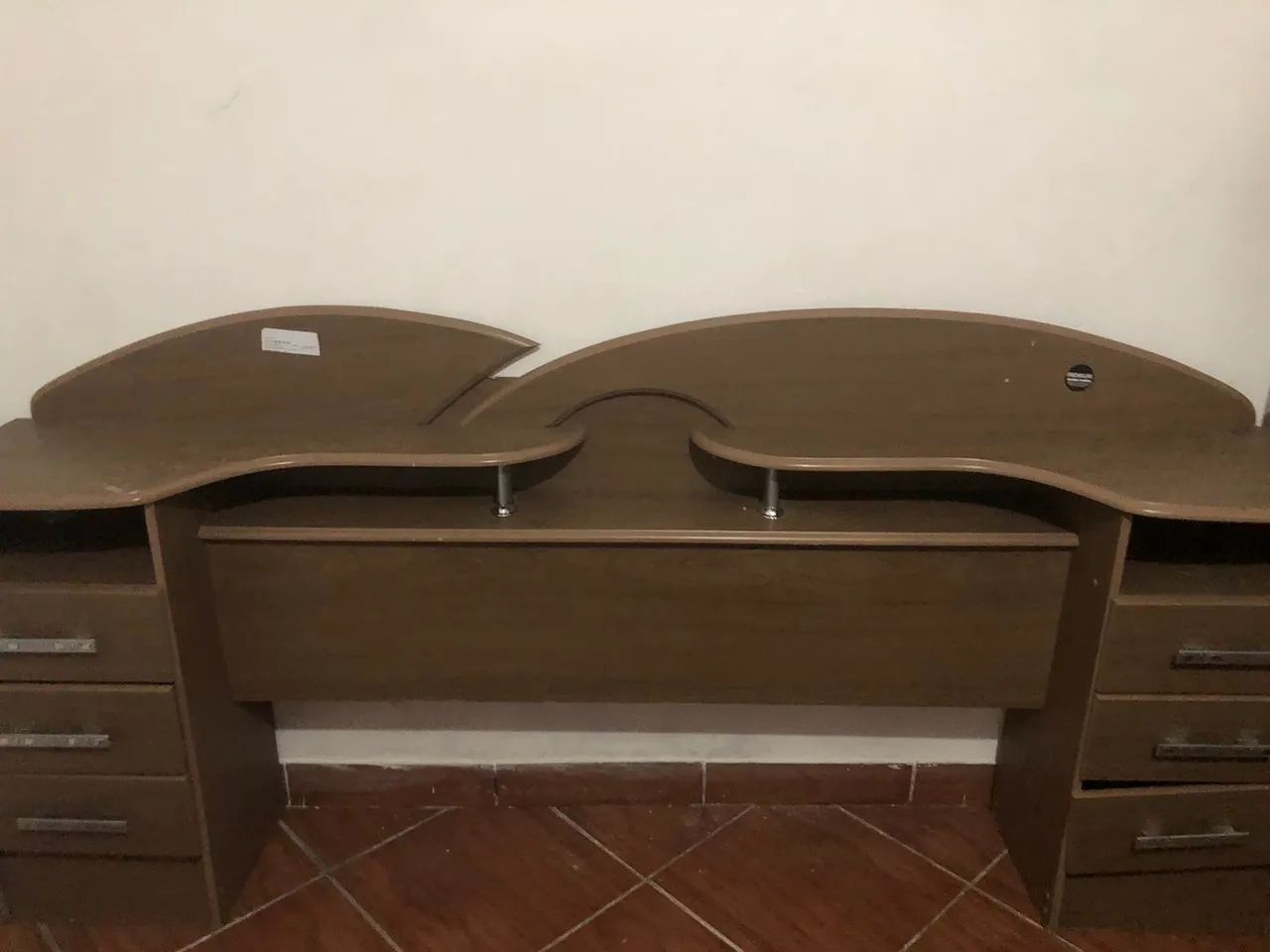 Cabeceira de cama de madeira  - Foto 3