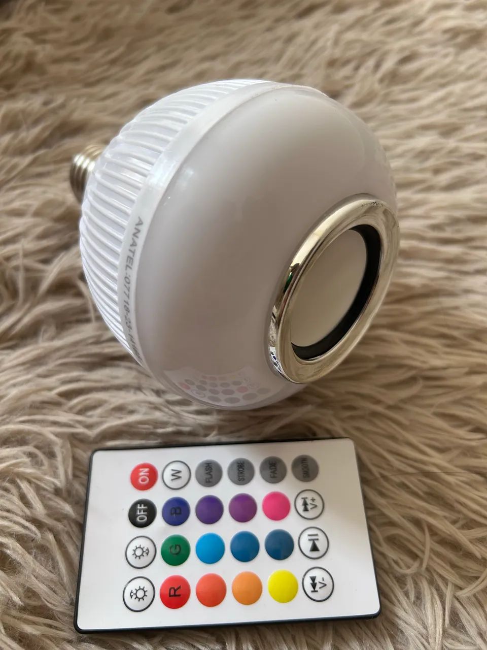 Lâmpada Colorida com Bluetooth  - Foto 5