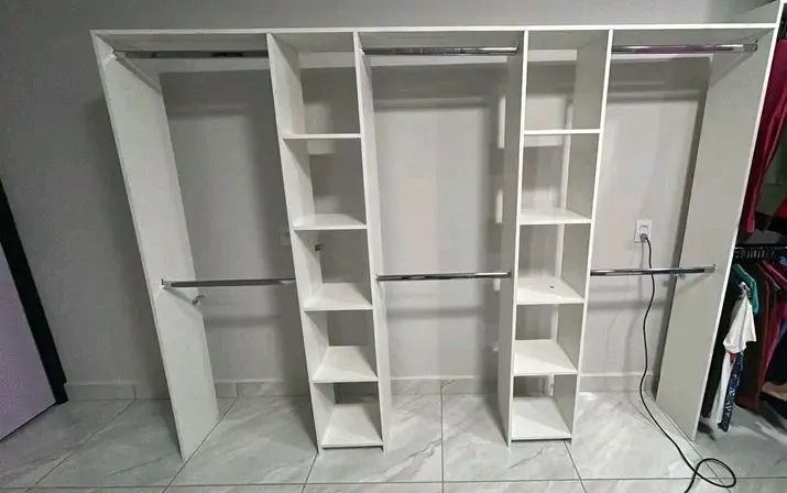 CLOSET CM 6 CABIDEIRO E 2 TORRE MDF NOVO  - Foto 2