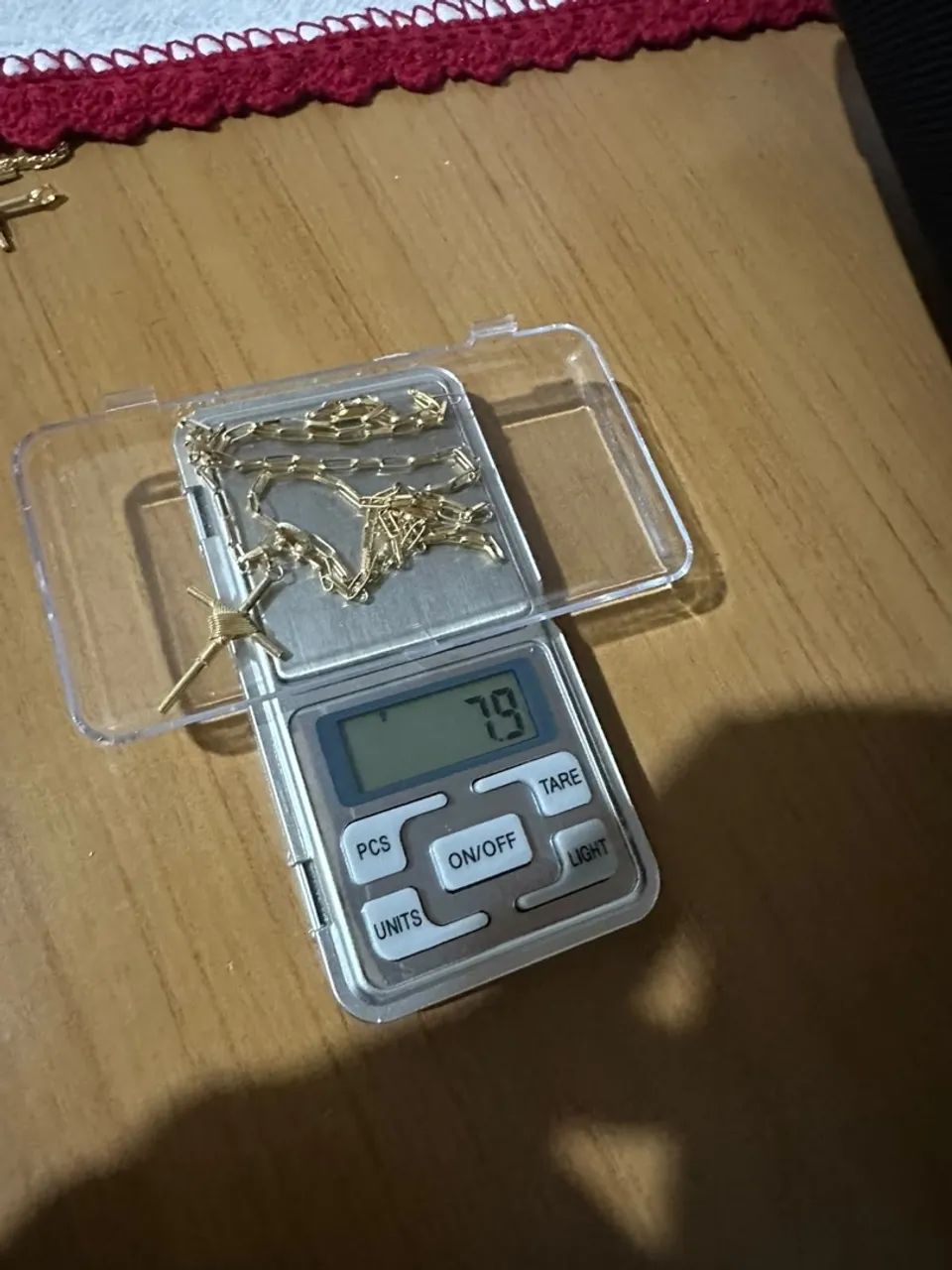 Corrente ouro 18k 7.9G - Foto 2