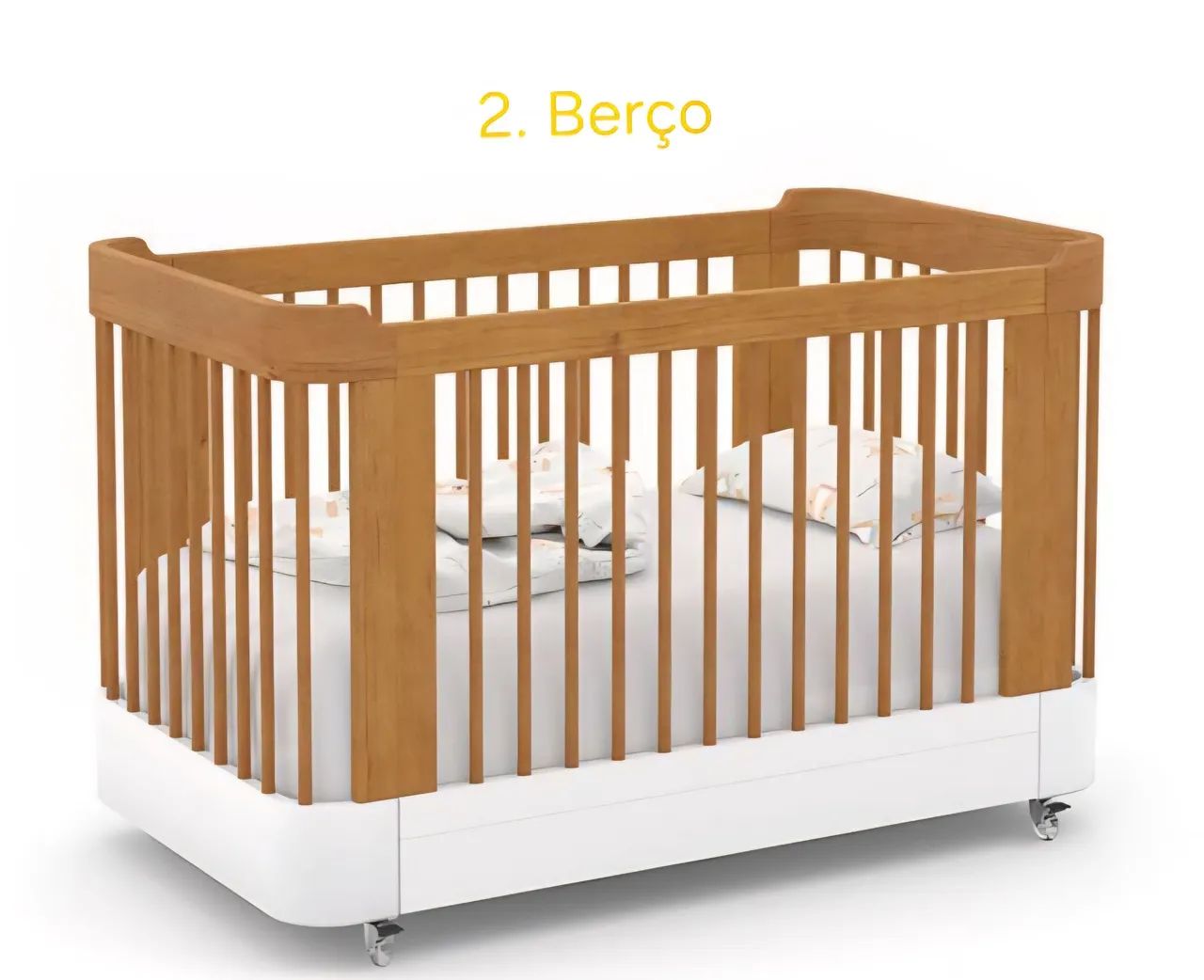 Berço Nido 3 em 1 com 2 colchões - Foto 5