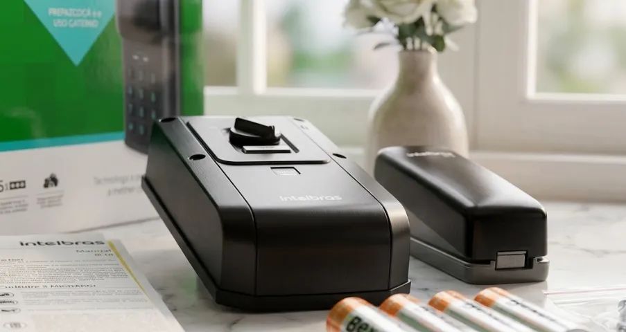 Fechadura Digital Intelbras FR 10 Nova, Completa e Prática - Foto 4
