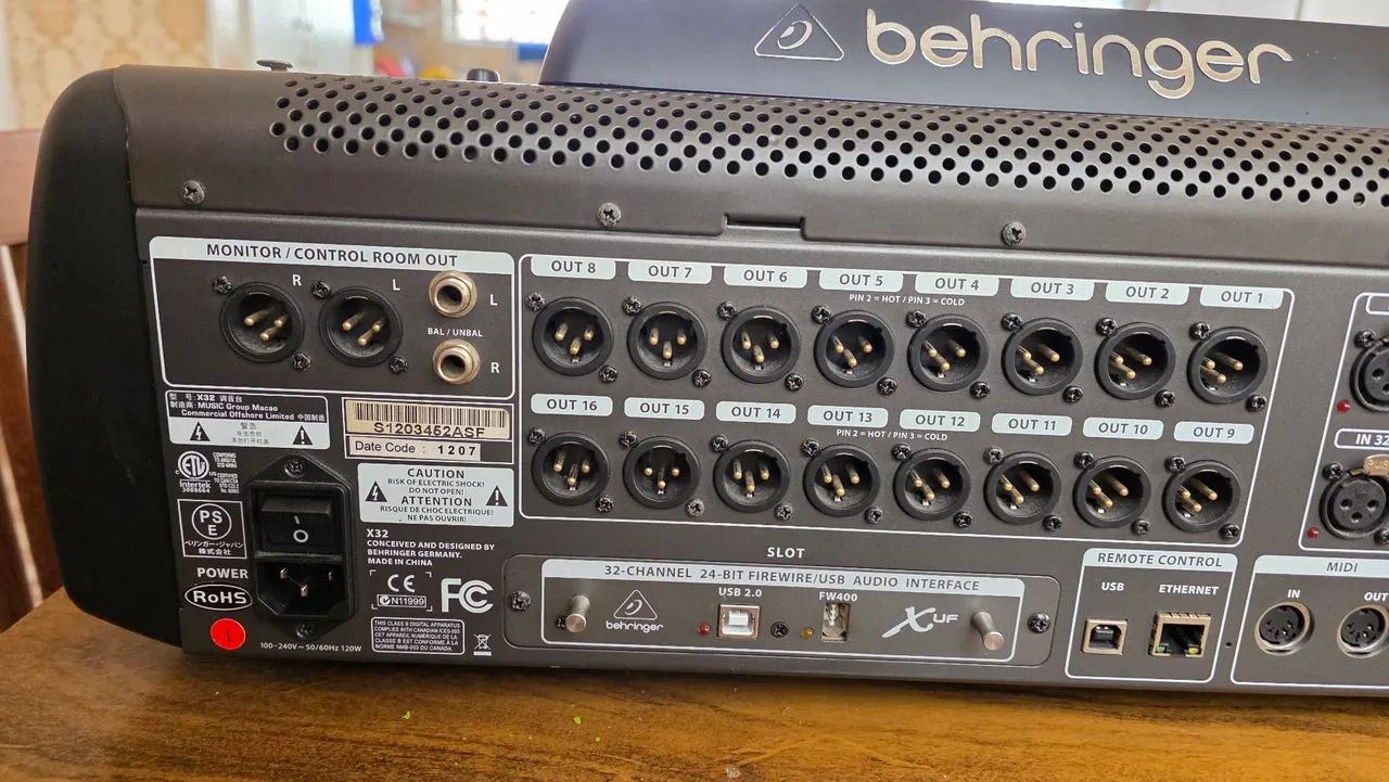 Mesa de Som Digital Behringer X32 Full - Foto 5