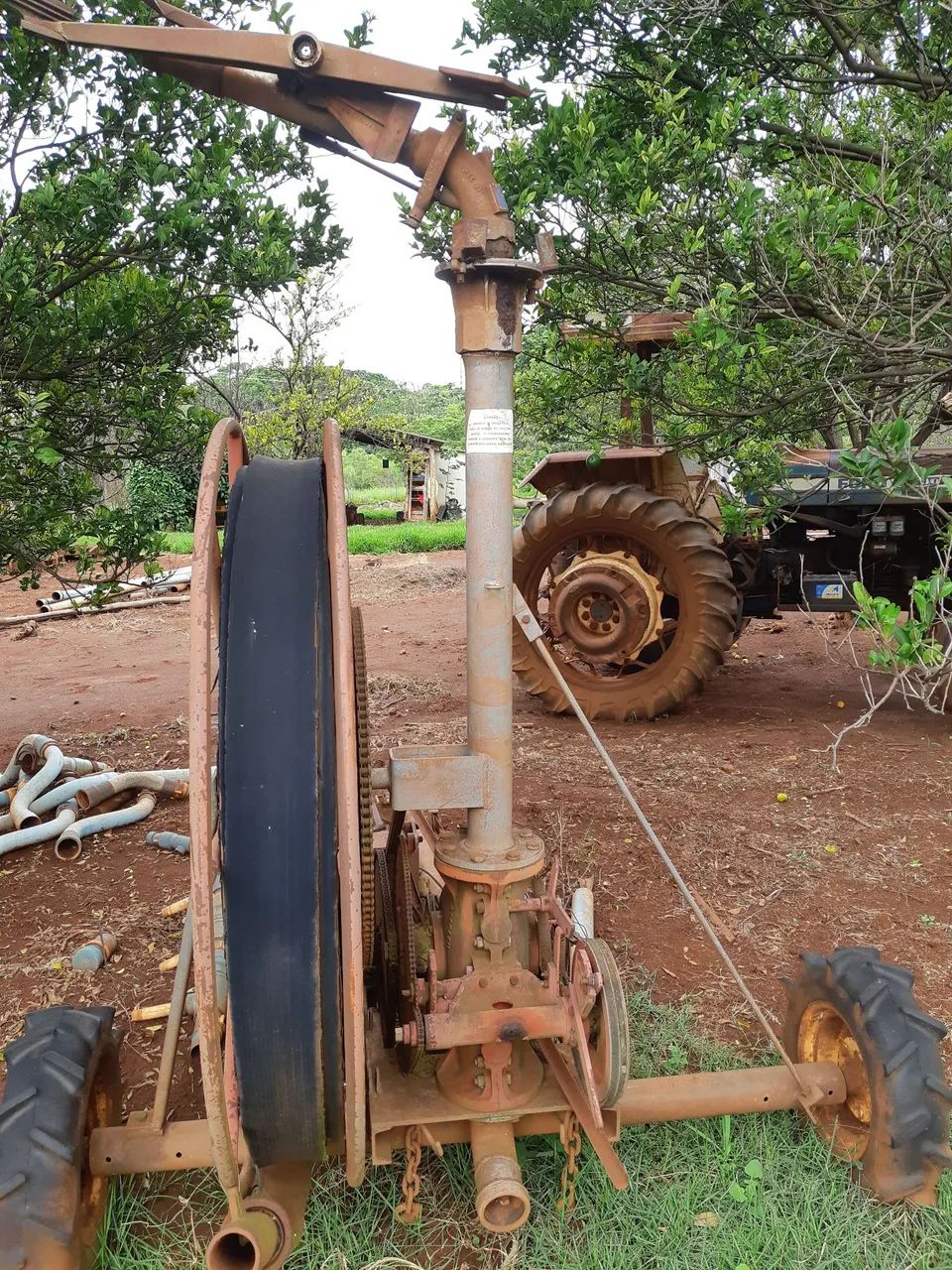 Conjunto de irrigação autopropelido, Marca AsBrasil. Chuvisco turbinado MEC-21.  - Foto 3