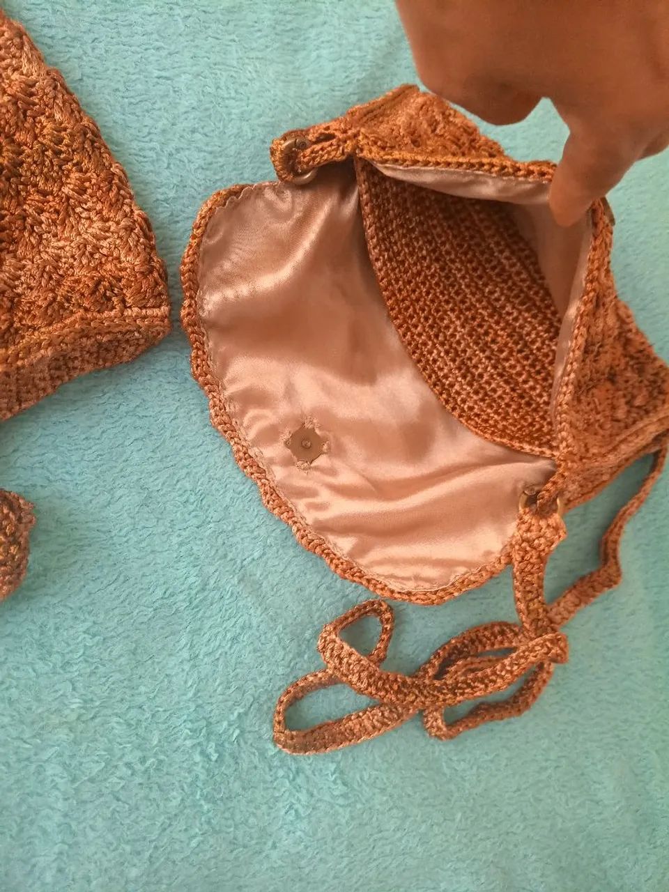 Vendo bolsas novas em crochê ? ,feitas a mão  - Foto 4