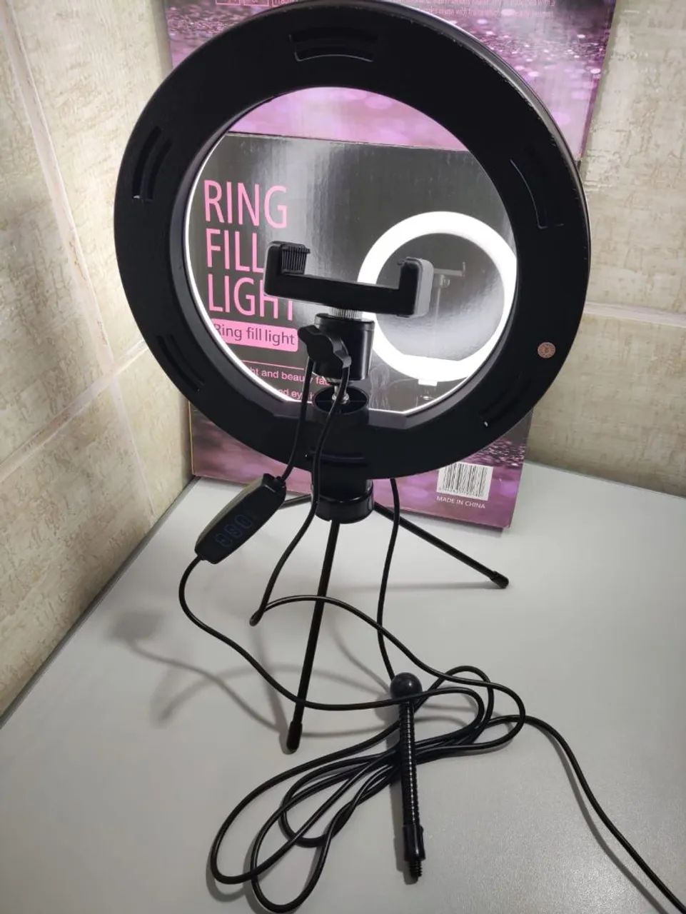 Vendo Ring Light Tripé de Mesa, modelo CXB-200 - Foto 2
