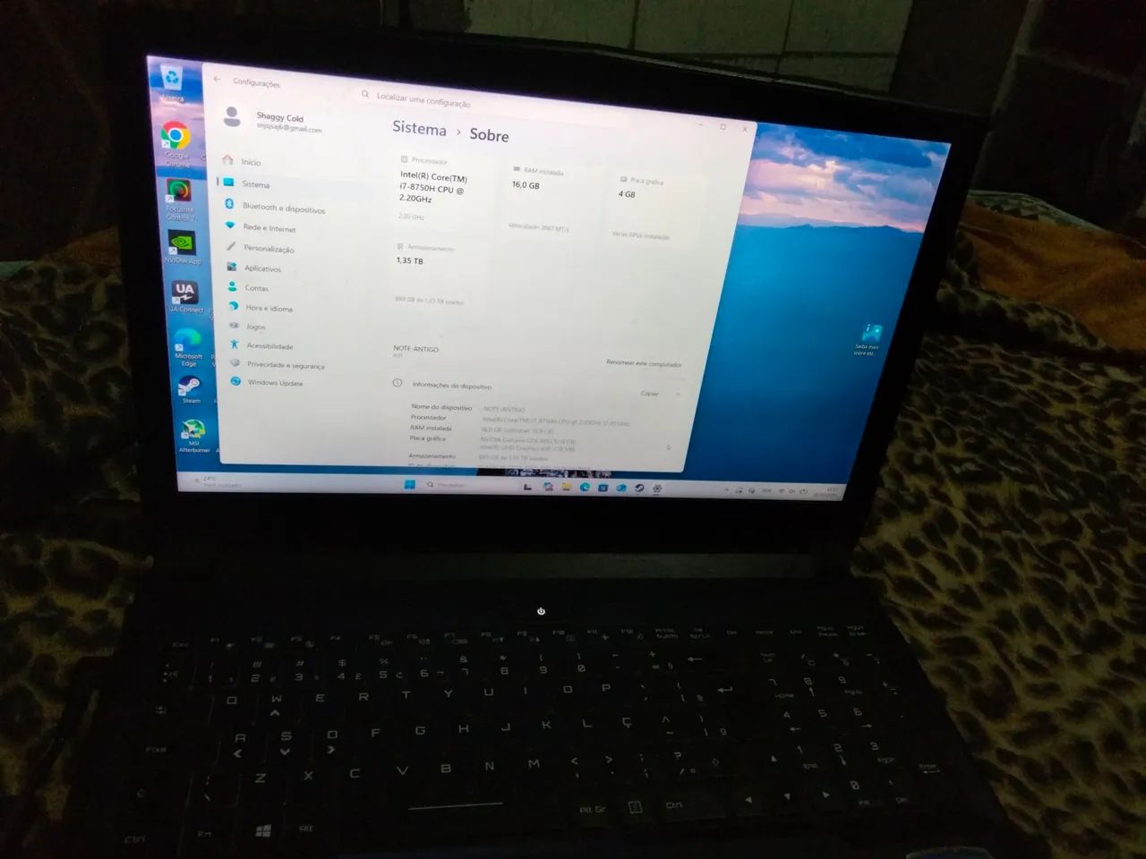 NOTEBOOK GAMER AVELL A51