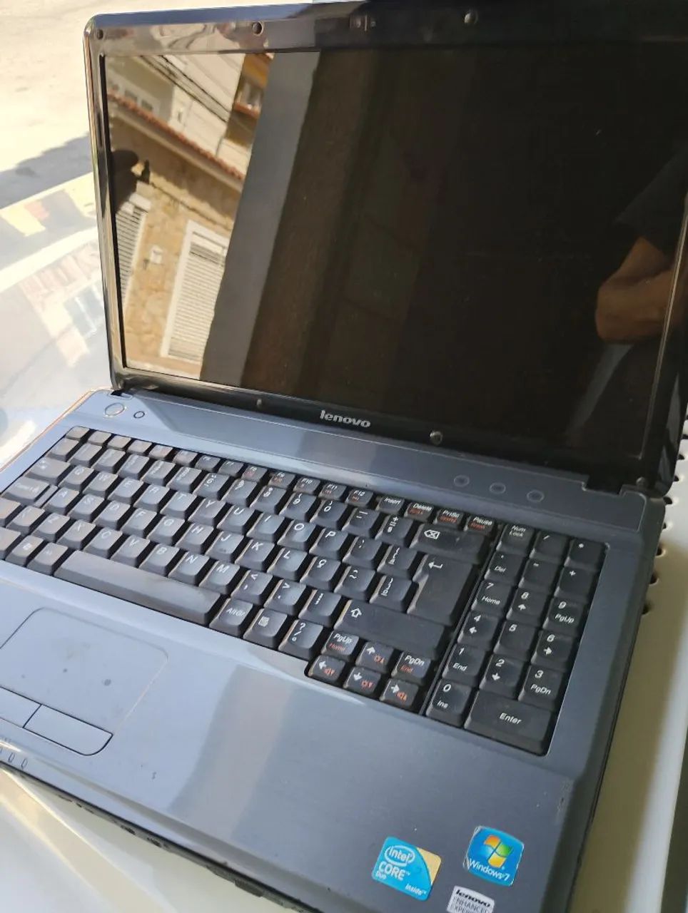 Notebook Lenovo G.550 funcionando