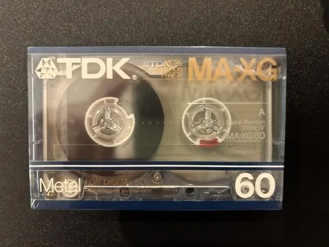 Fita cassete k7 TDK MA-XG 60