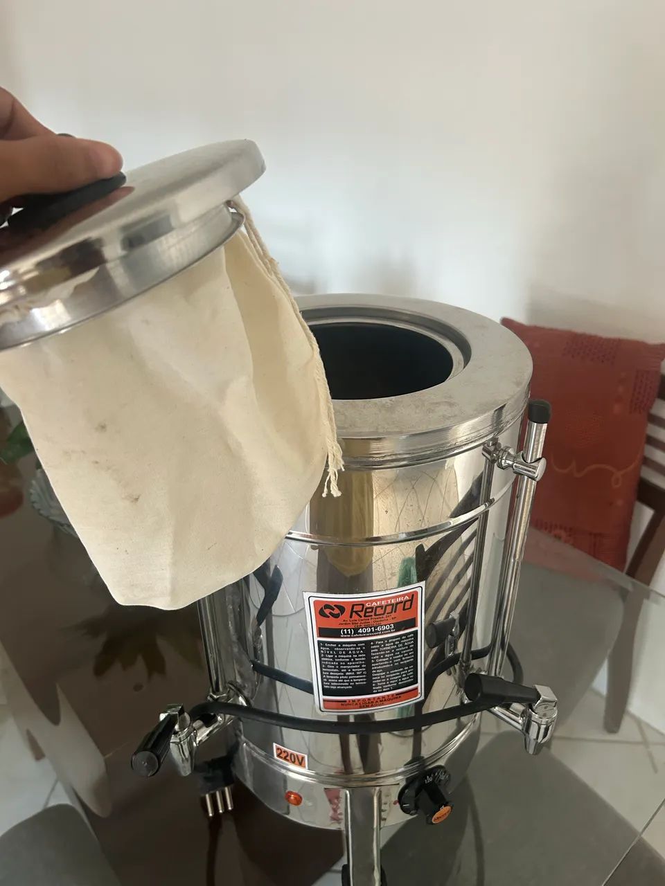 CAFETEIRA INDUSTRIAL (4L) nova - Foto 3