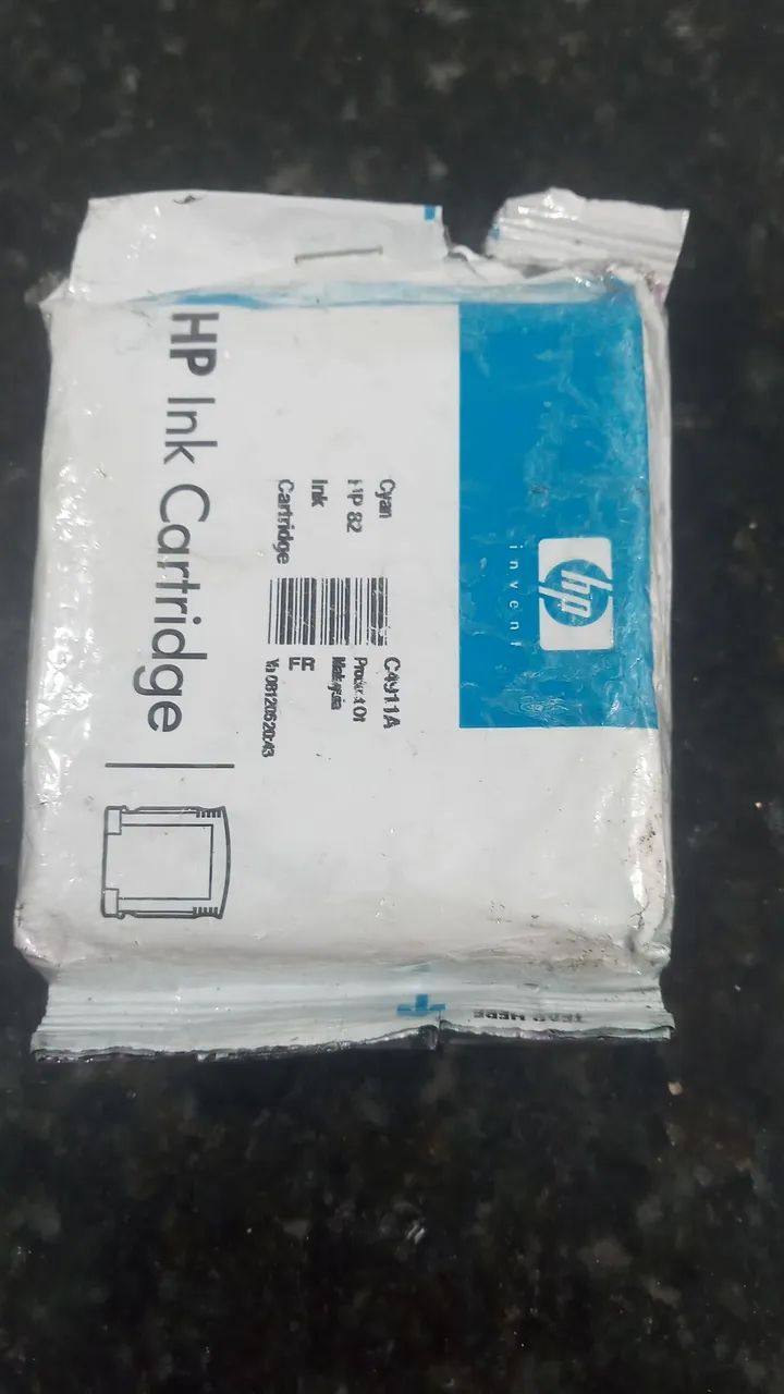 Plotter HP cartucho82 azul 