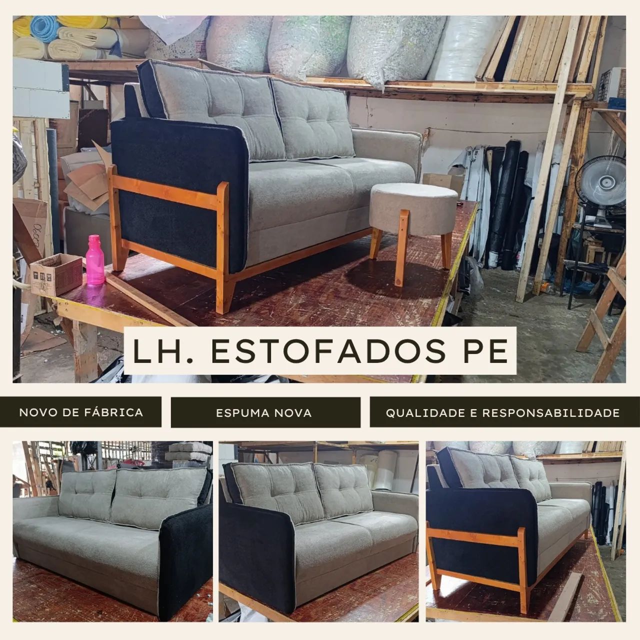Fabricamos sofás sob encomenda  - Foto 2