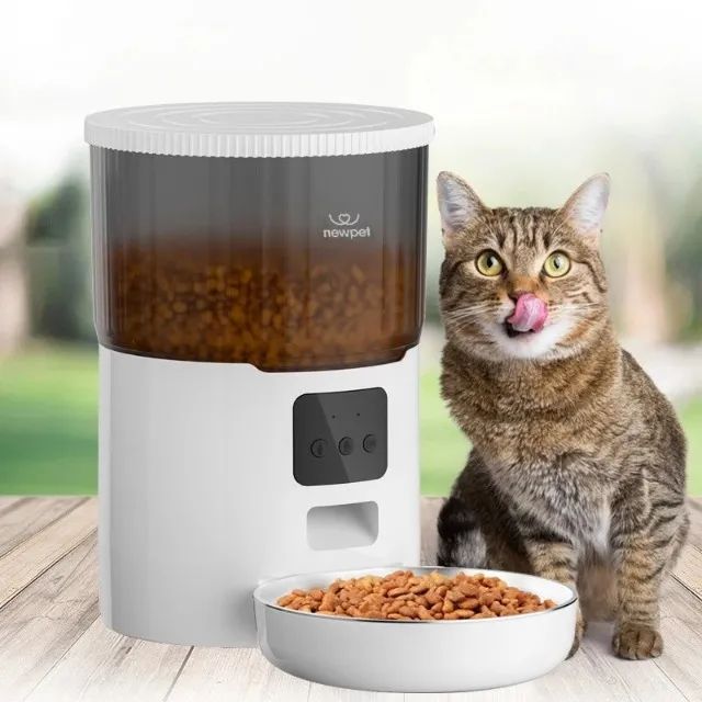 Alimentador Automático Inteligente 4L para Cães e Gatos - Foto 5