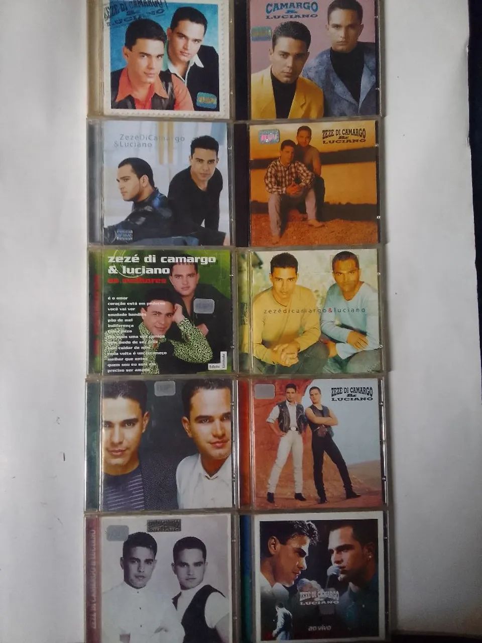 Cds Zezé di camargo e Luciano originais 