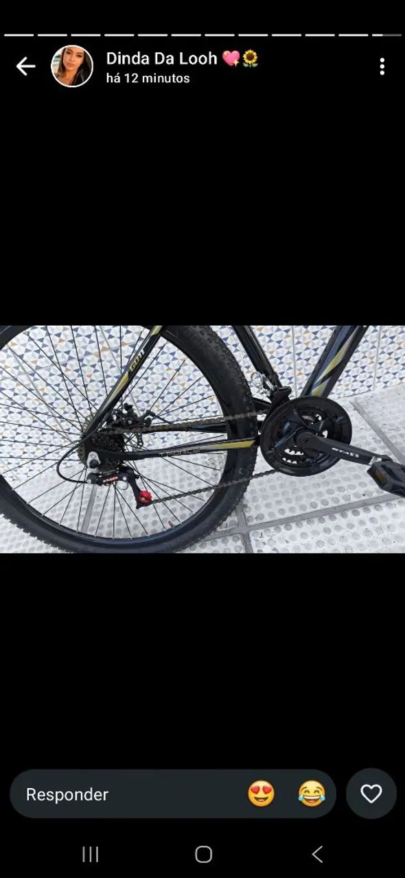 Vende-se uma Bicicleta semi nova  - Foto 3