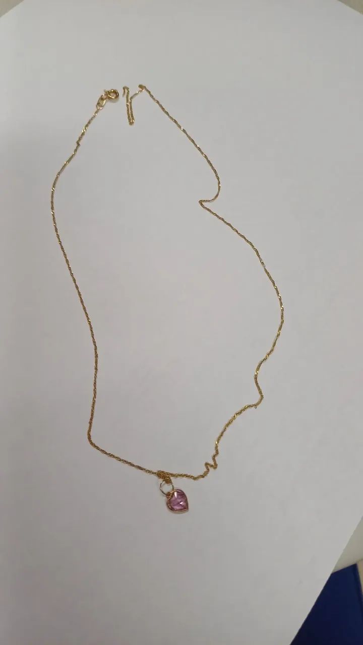 Vendo cordão de ouro