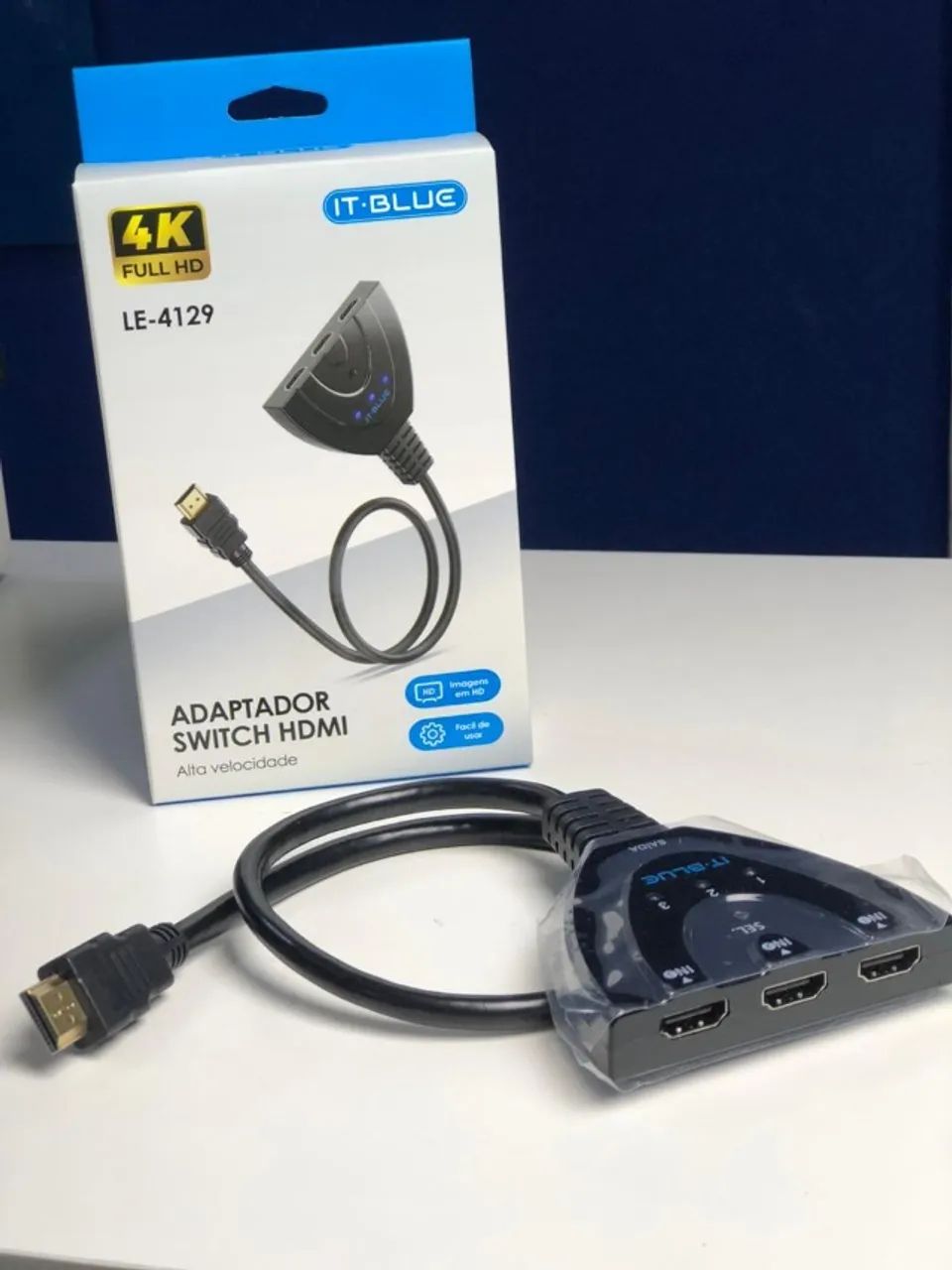 Adaptador Switch HDMI IT·BLUG LE-4129.