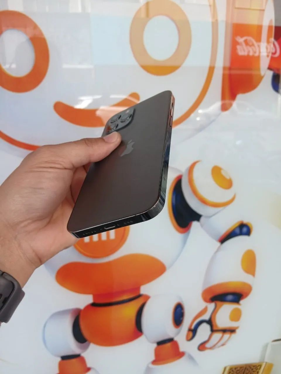 IPHONE 12 PRO 128GB 76% de bateria - Grafite - Foto 4