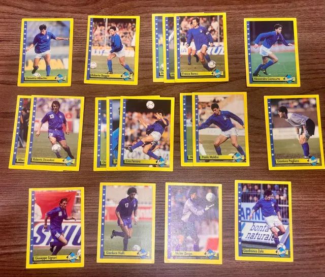 COLEÇÃO COMPLETA Calcio 93 Special Merlin Stickers - Foto 3