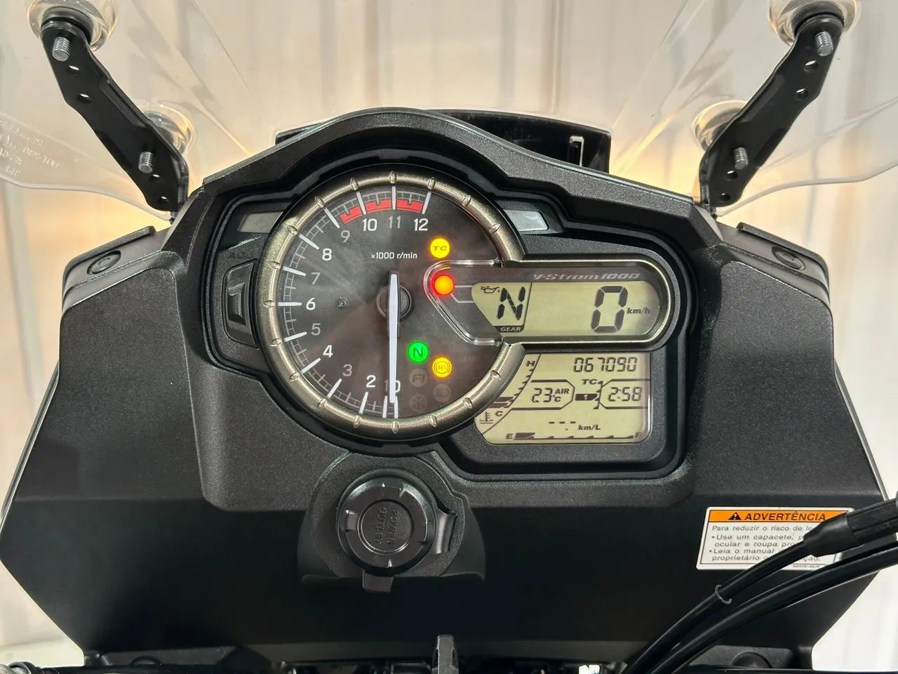DL 1000 VSTROM ABS PRETA 2016/2017 - Foto 3