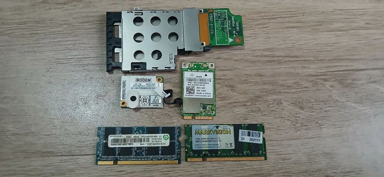 Peças notebook Dell 1513