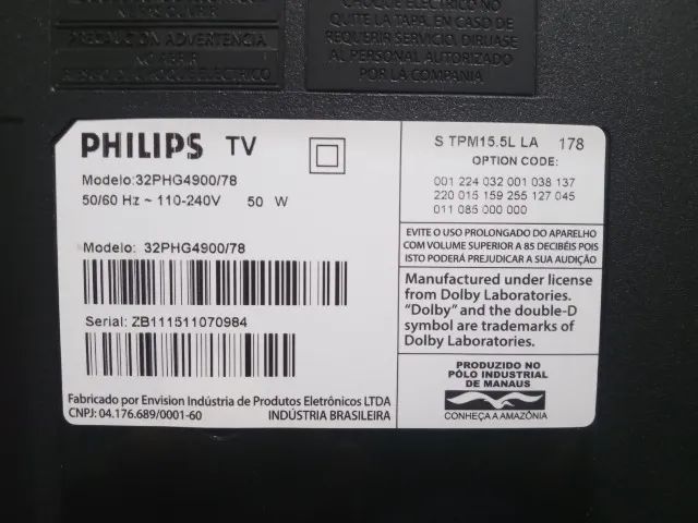 TV Philips de 32 polegadas - Foto 2