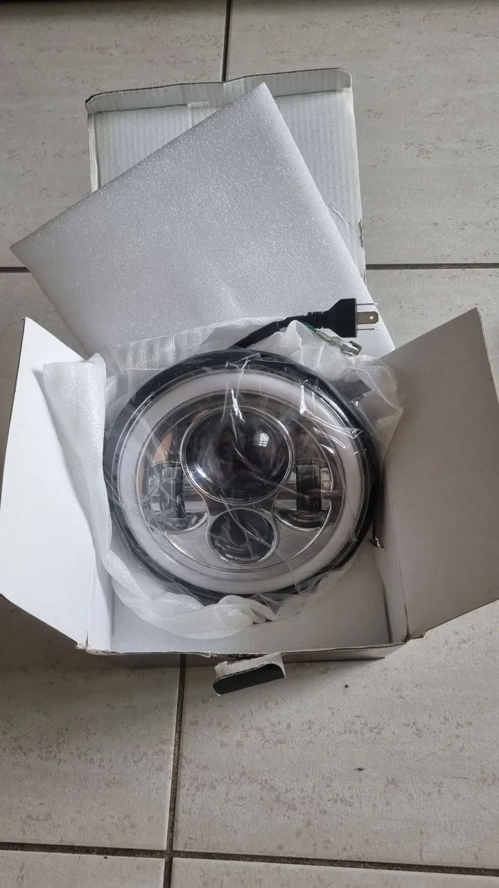 Farol led 7 polegadas 