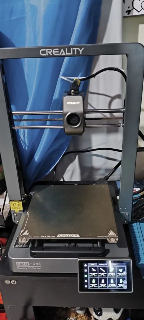 IMPRESSORA 3D CREALITY ENDER-3 V3 - SUPER NOVA E COMPLETA! - Foto 2