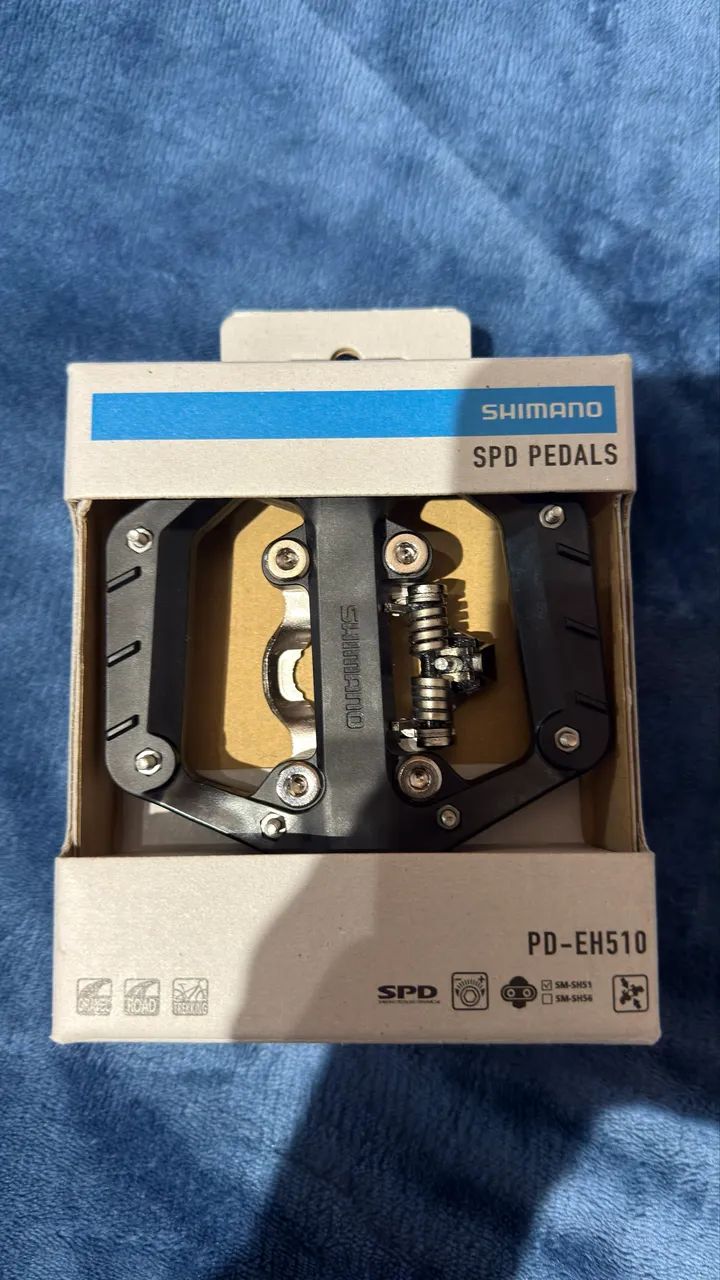 Pedal Shimano PD-EH510 SPD/Flat LANÇAMENTO  - Foto 3