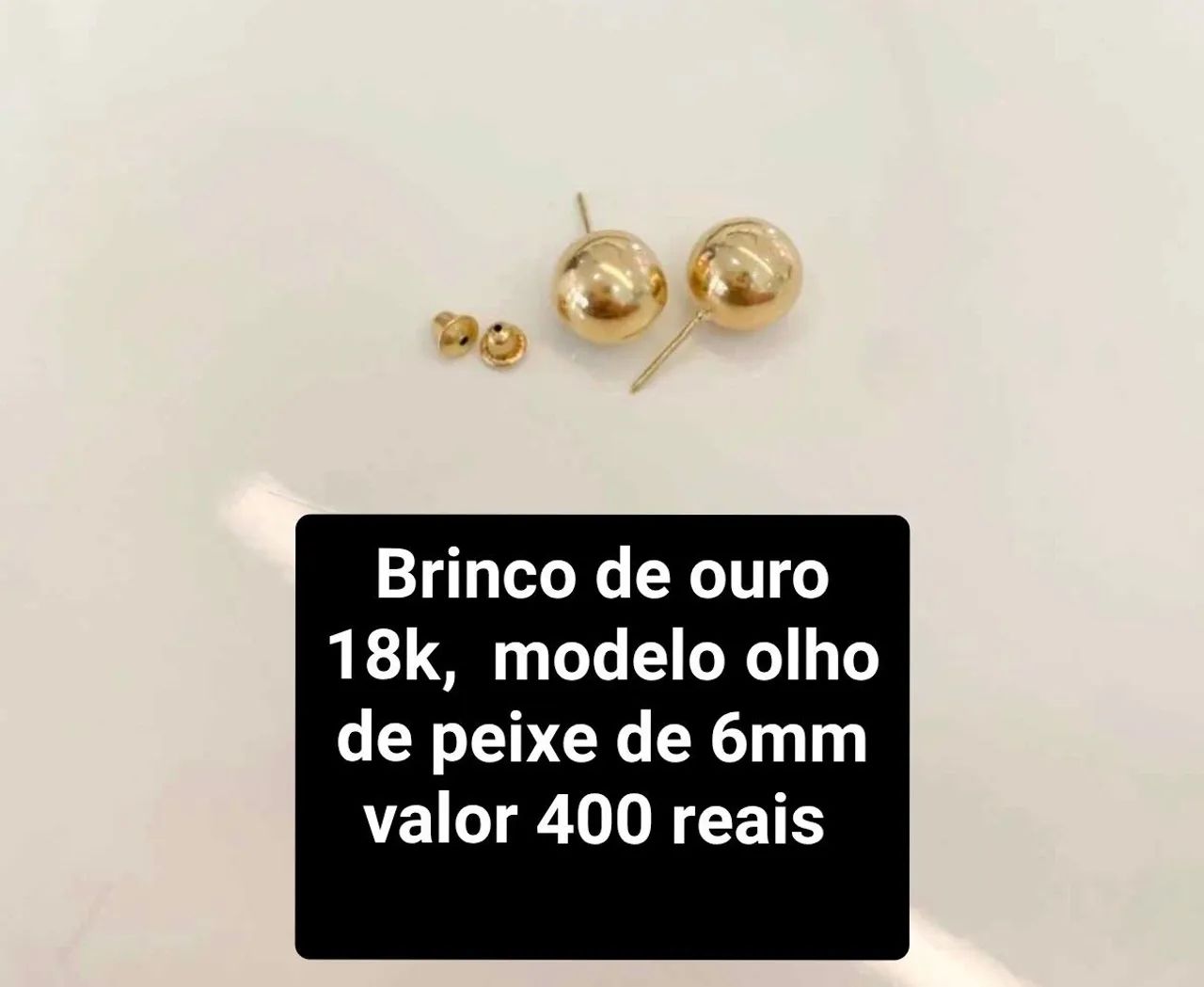 Brinco de ouro 