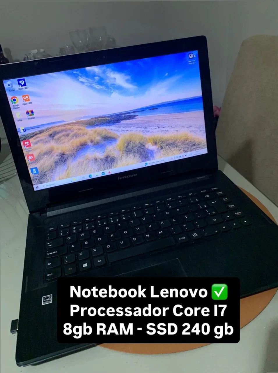 Notebook Lenovo I7 com SSD