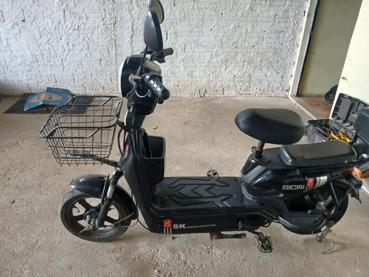 Scooter bicicleta elétrica aro14. - Foto 2